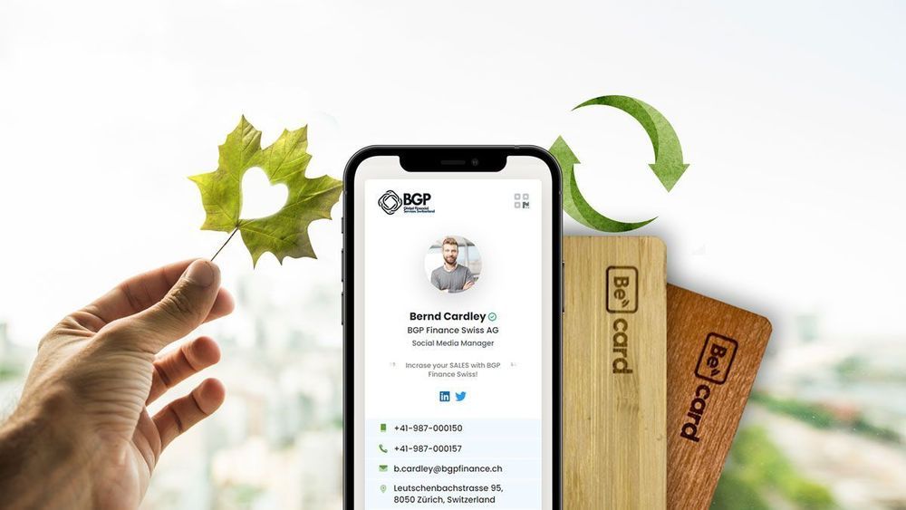 Visitenkarten nachhaltig gestalten? Ein Überblick